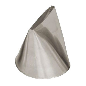 Extra Large Ateco 789 Ribbon Decorating Tip for Cake Piping - Perfect for Wedding Cakes, Cupcakes & Dessert Decoration