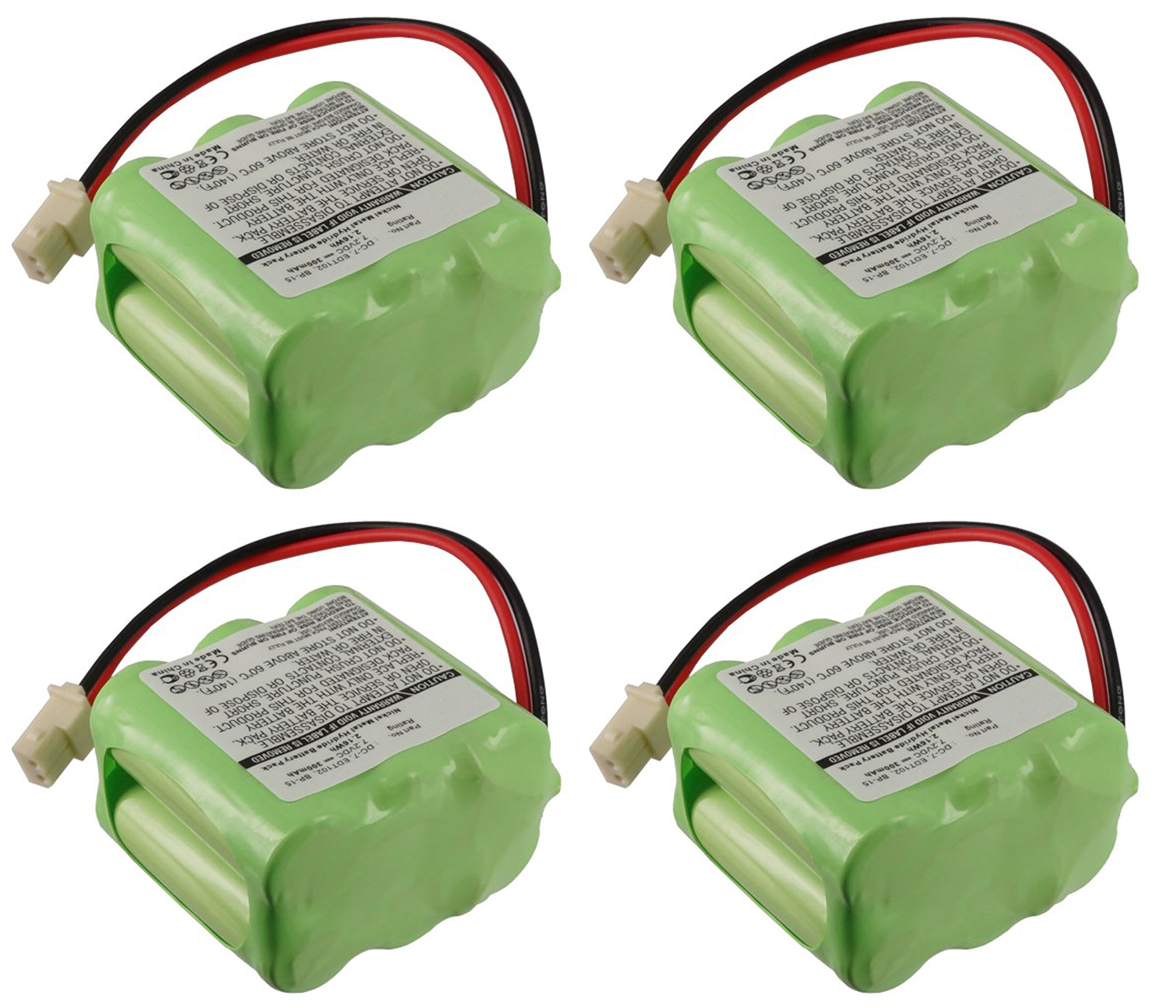 Synergy Digital Dog Collar Batteries - 4 Pack SDDC-H1129 Replacement Batteries for Dogtra 1200NCP Transmitter Collar | Perfect for Training, Hunting & Outdoor Activities with Your Dog