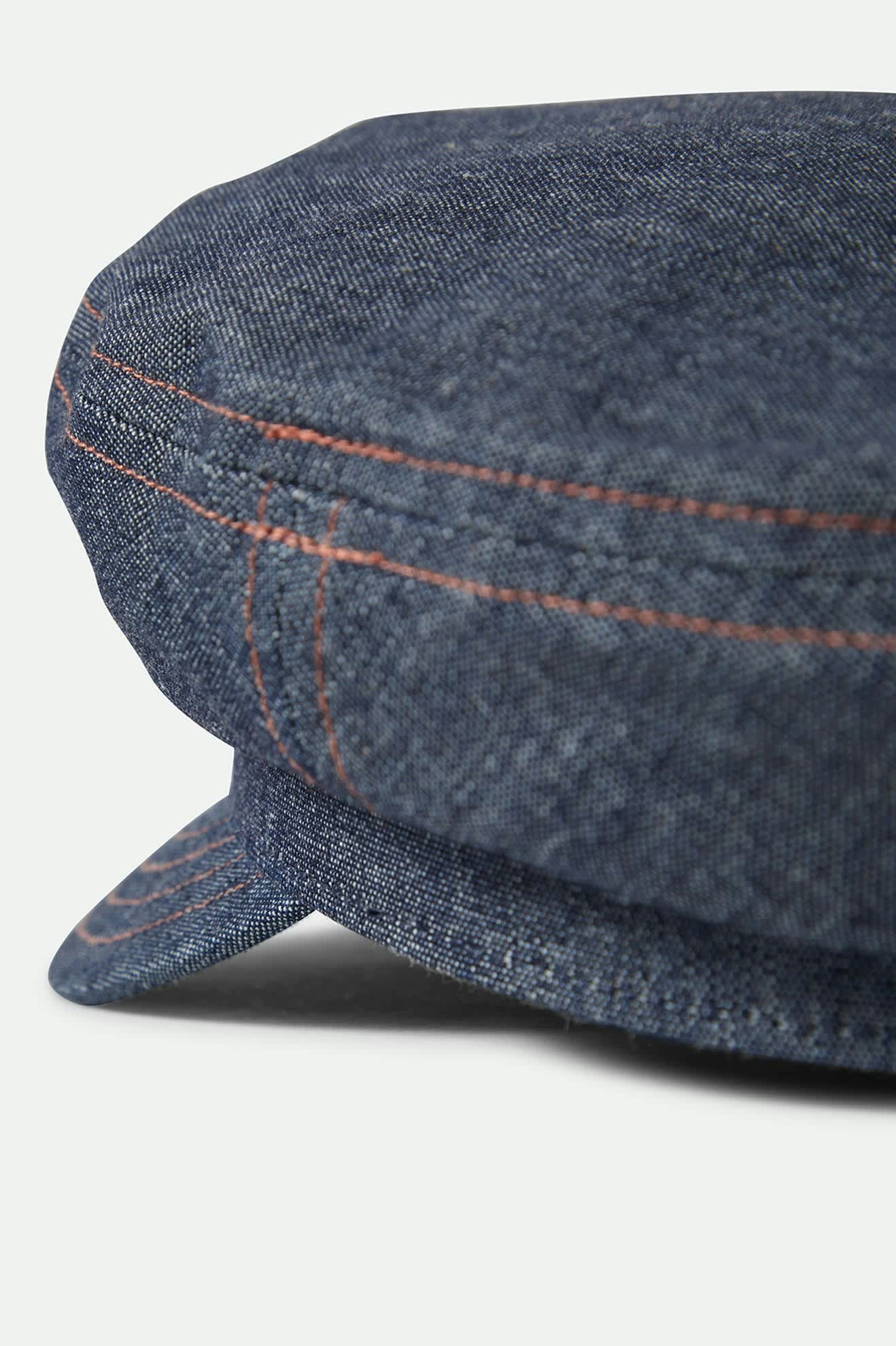 Vintage Indigo Assembly Fiddler Fisherman Hat - Classic Cotton Baseball Cap for Outdoor Fishing, Hiking & Casual Wear