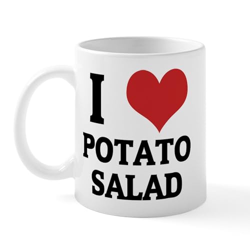 White - I Love Potato Salad Mug