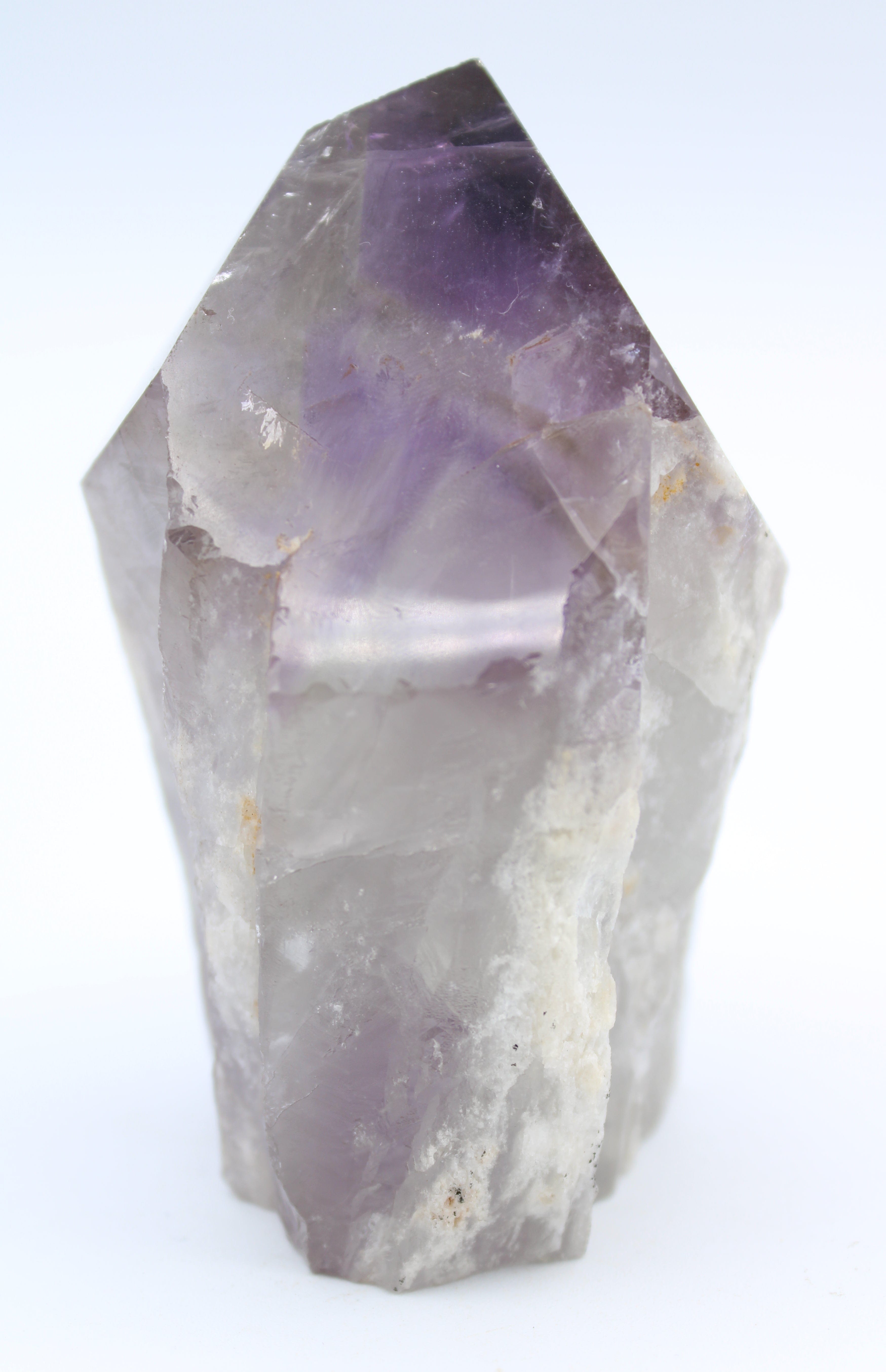 Bahai Amethyst Point - Rare Natural Crystal from Closed Mine | Perfect for Meditation, Healing & Home Decor