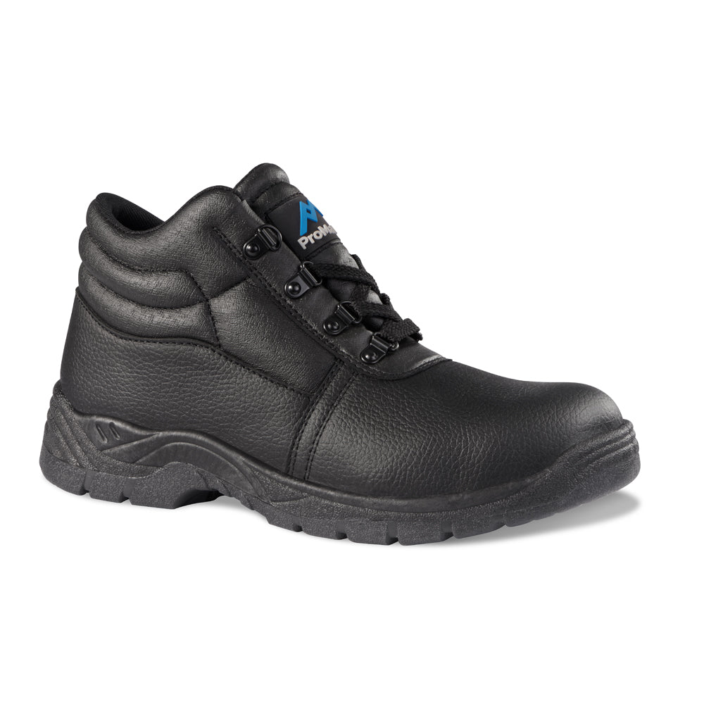 ProMan PM100 Utah Chukka Safety Boot - Men's Waterproof Work Boots with Steel Toe & Slip Resistant Sole - Ideal for Construction, Warehouse & Outdoor Work