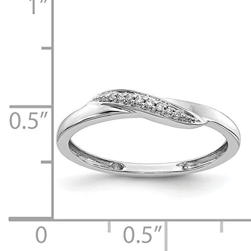 14K White Gold Diamond Ring for Women - Elegant Solitaire Engagement & Wedding Band - Perfect for Proposals, Anniversaries & Special Occasions