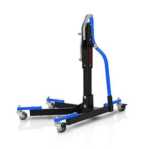 Yamaha MT-09 Tracer 900 (2015-2020) Motorcycle Center Paddock Stand CS Power Evo - Blue | Compatible with Sport Bikes for Easy Maintenance & Storage