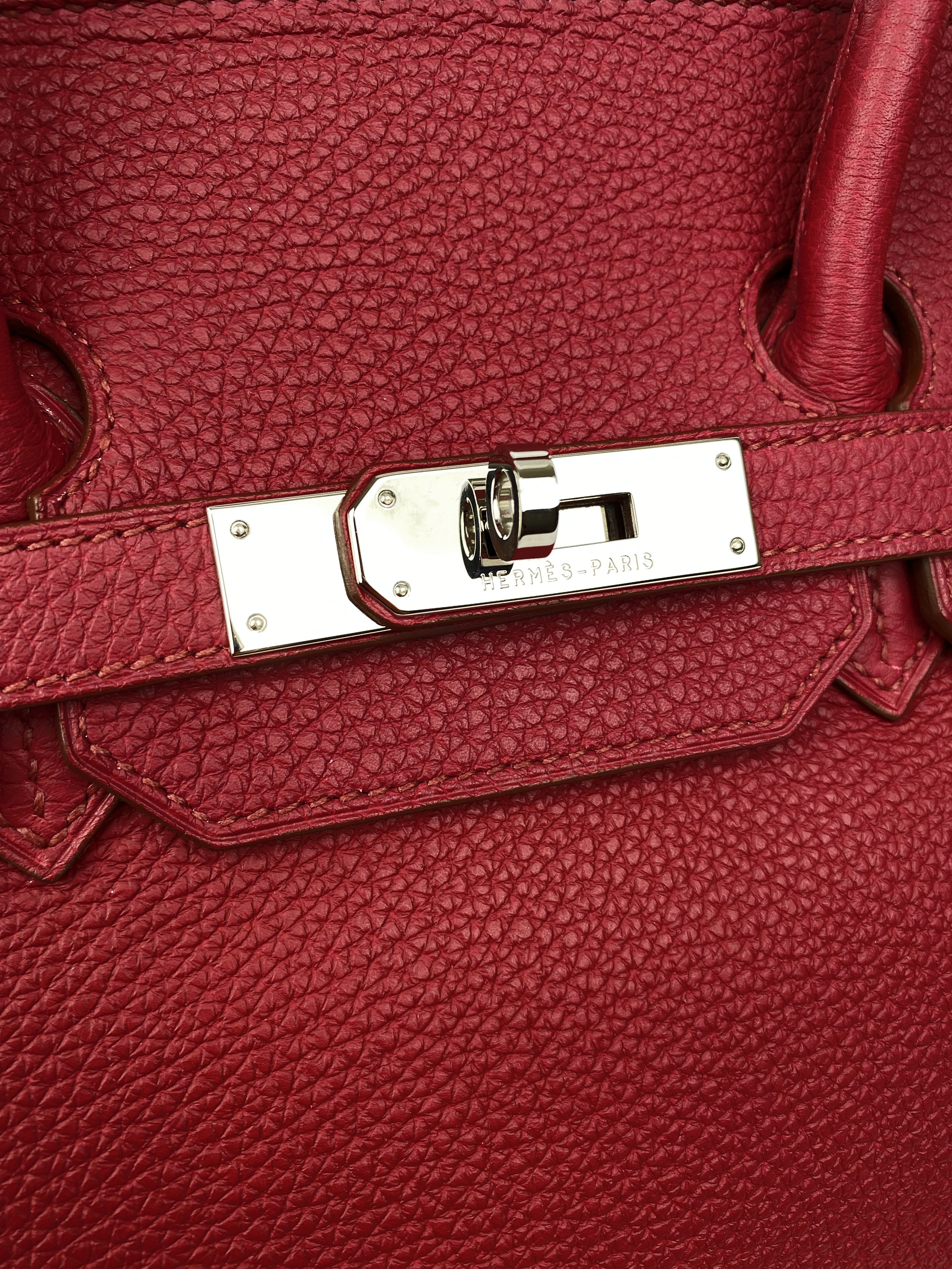 Authentic Hermes Tosca Birkin 35 Bag Palladium Hardware - Luxury Designer Handbag for Women, Perfect for Work, Travel & Special Occasions