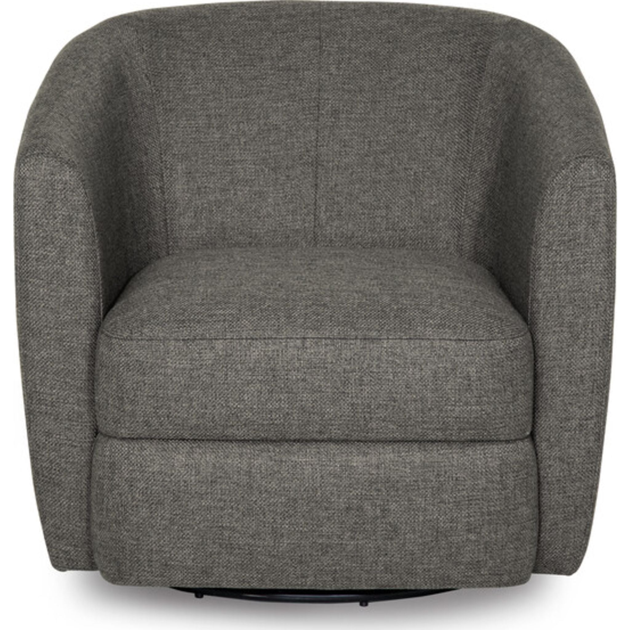 Dorset Swivel Chair - Modern Pescara Steel Base Office Chair for Home & Workspace - Ergonomic 360-Degree Rotating Desk Chair with Adjustable Height