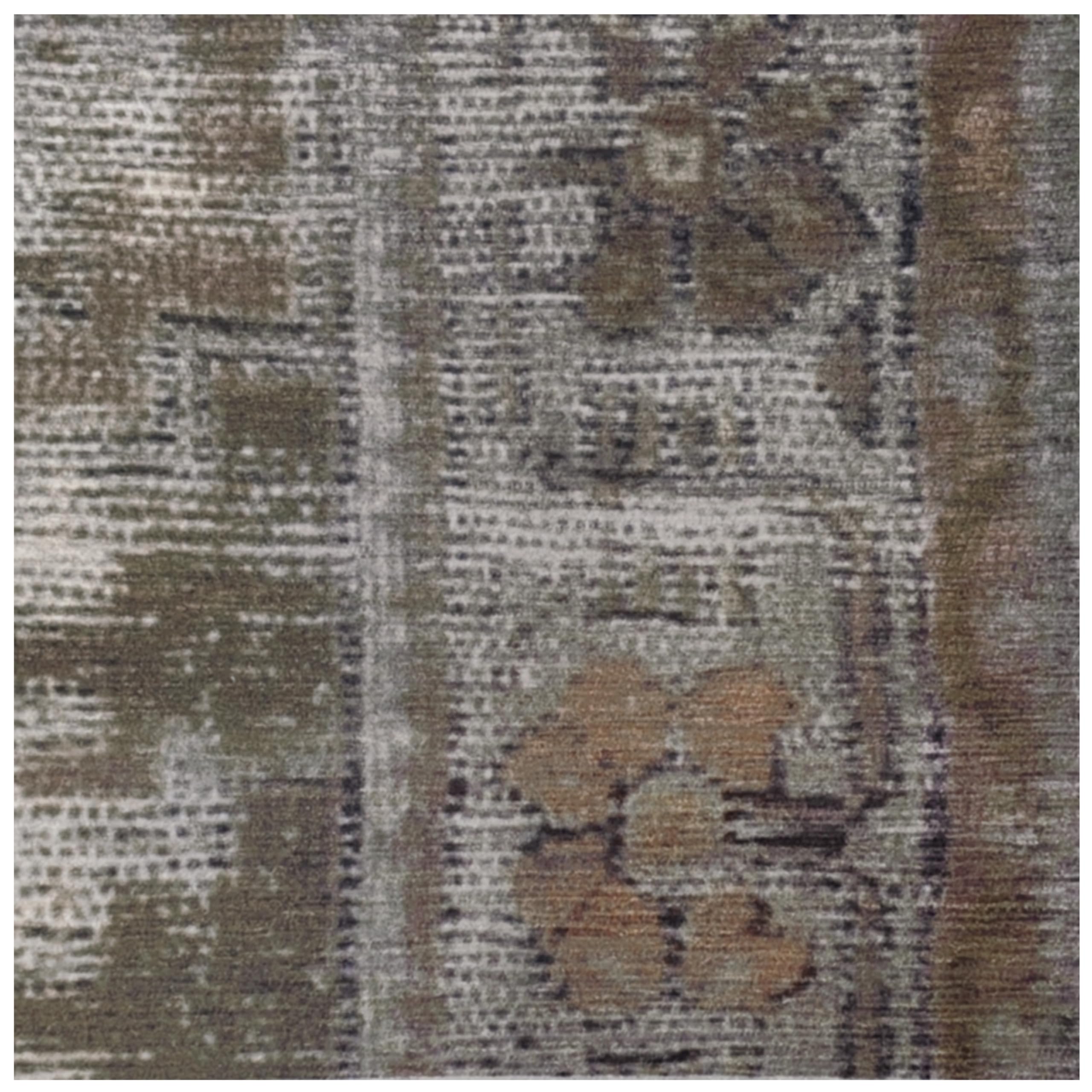 Ruggable Washable 3x5 Area Rug - Zinnia Hazel Pattern | Non-Slip Premium Rug for Living Room, Bedroom, Kitchen, Office & Classroom | Machine Washable with Gripper Pad | Perfect for High-Traffic Areas & Pet-Friendly Homes