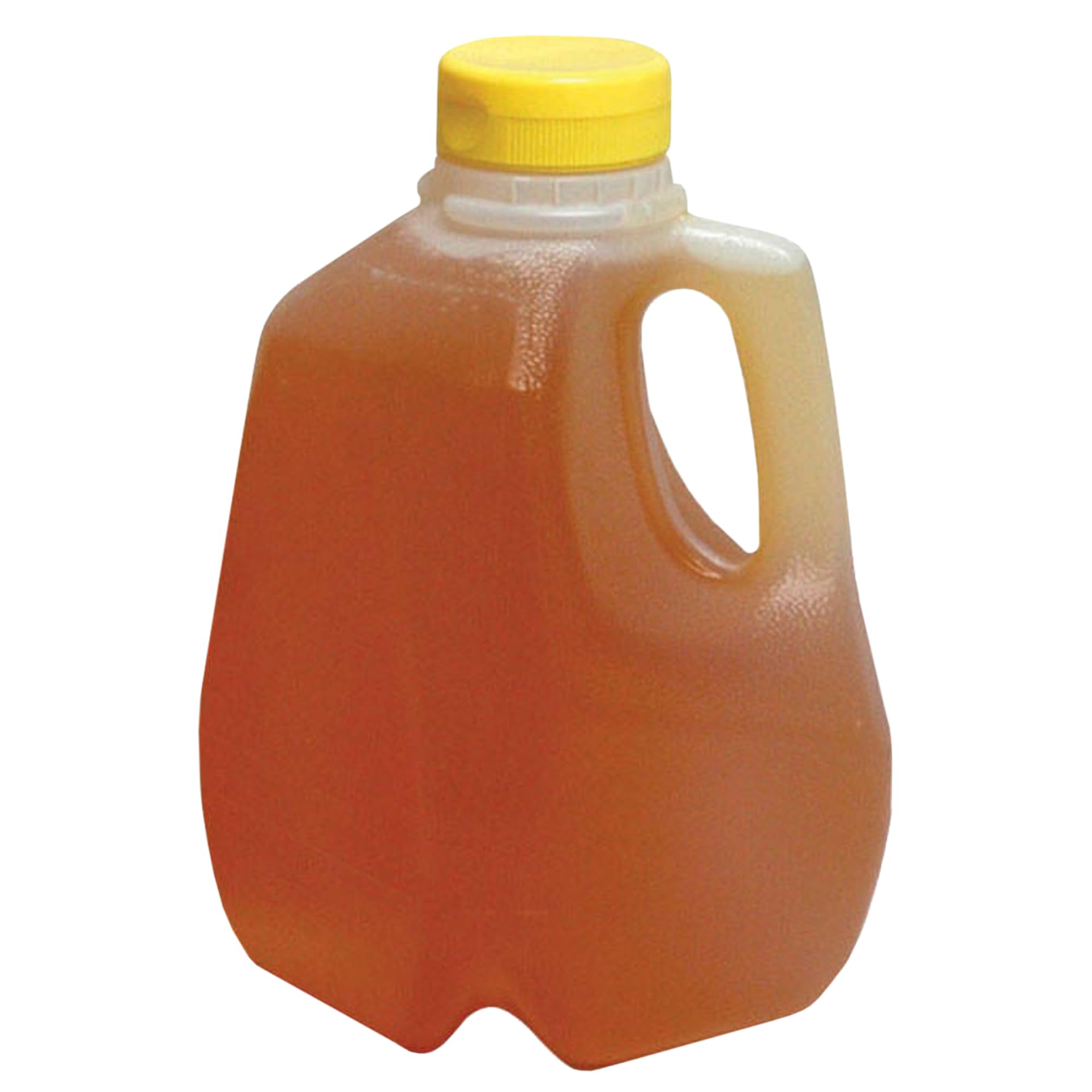 Mann Lake Refillable Handi-Pour Honey Jugs - 3 lb Plastic Containers with Yellow Flip-Top Lids - Empty Bottles for Honey Storage & Dispensing - 6-Pack (Honey Not Included) - Perfect for Beekeepers, Home Kitchens & Farmers Markets