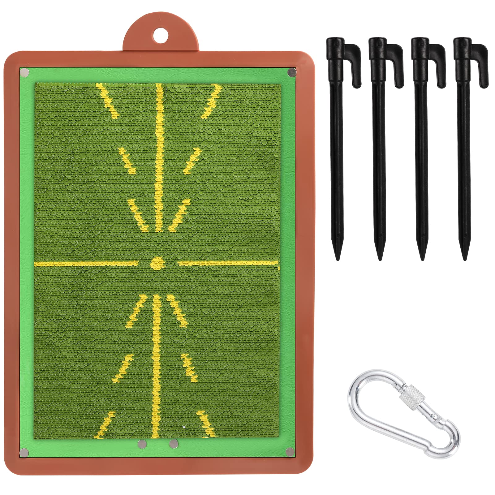 Premium Golf Training Net & Mat Set - Portable Indoor/Outdoor Practice Equipment for Driving, Chipping & Putting - Perfect for Backyard, Garage & Golf Course Use