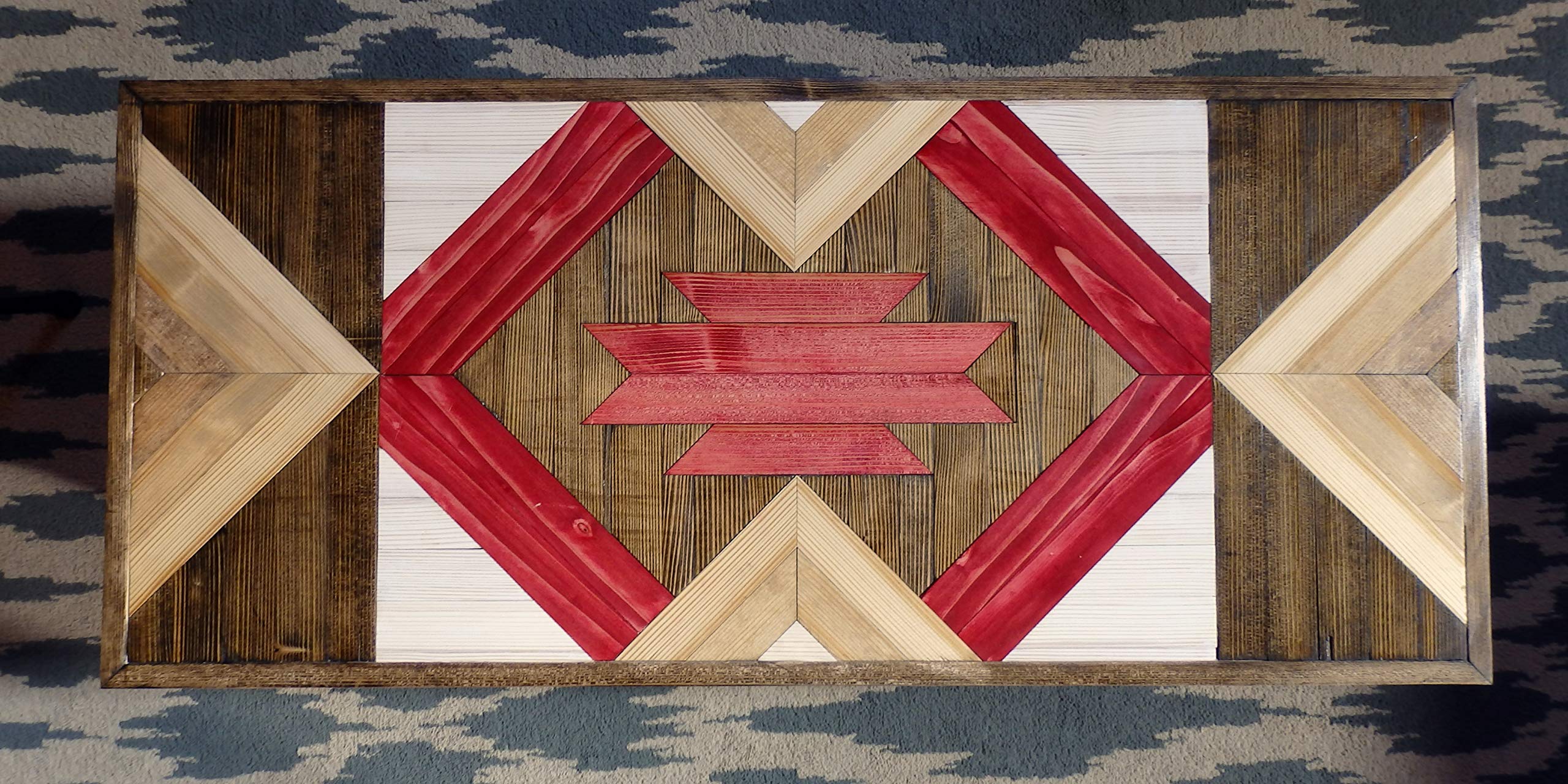 Modern Geometric Coffee Table - Stylish & Functional Home Decor for Living Room, Office & Lounge Areas