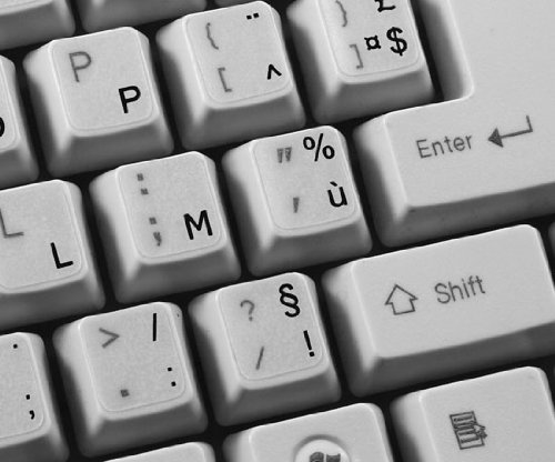 French AZERTY Keyboard Stickers - Black Letters on Clear Background for Desktop, Laptop & Notebook | Perfect for Typing, Coding & Multilingual Work
