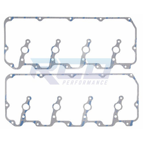 Fel Pro 6.6L Duramax 2004.5 Lower Valve Cover Gasket Set - Replacement Engine Gasket Kit for Chevy Silverado & GMC Sierra - Perfect for Diesel Engine Repair & Maintenance