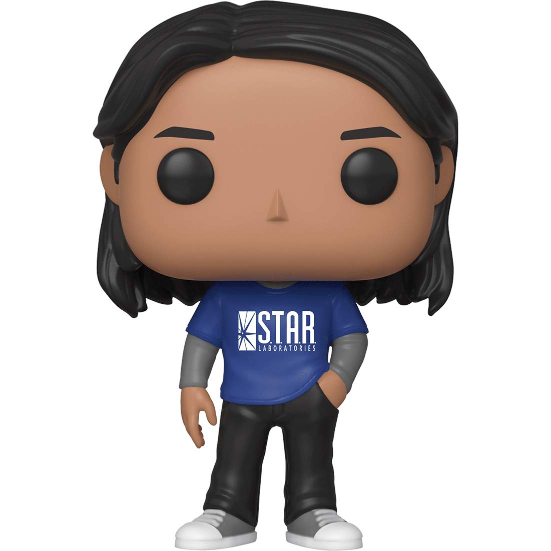 Funko Pop TV Vinyl Figure - Cisco Ramon (2019 Summer Con Exclusive) with Graphic Protector Bundle (41155-B) | Collectible Action Figure for DC Fans, Office Decor & Gift for The Flash Lovers