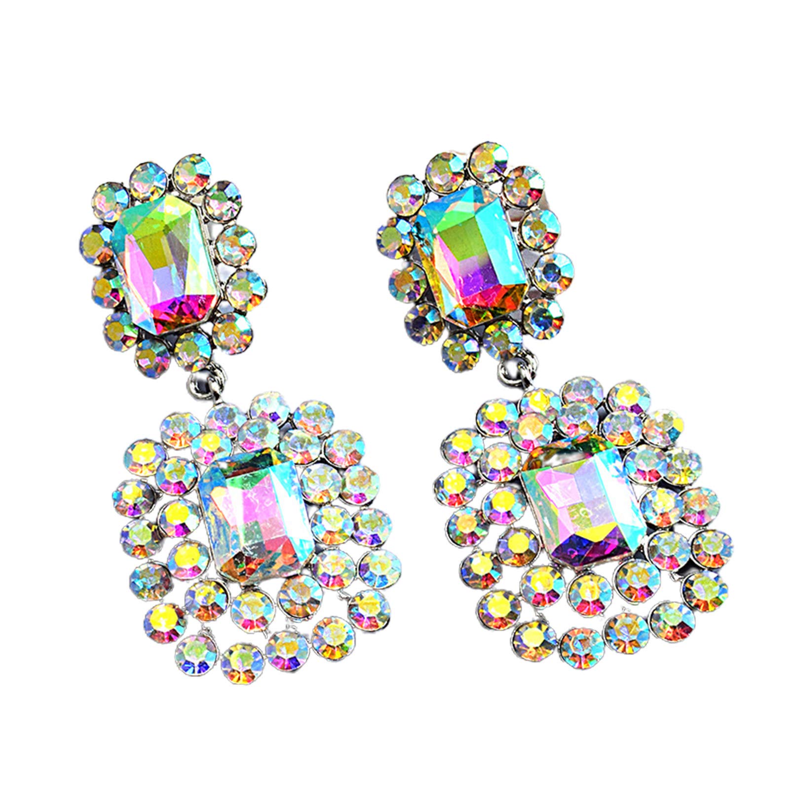 Stylish Geometric Long Drop Earrings for Women & Girls - Hypoallergenic Alloy, Anti-Tarnish, Perfect for Dating & Everyday Wear | Elegant Jewelry Gift for Her