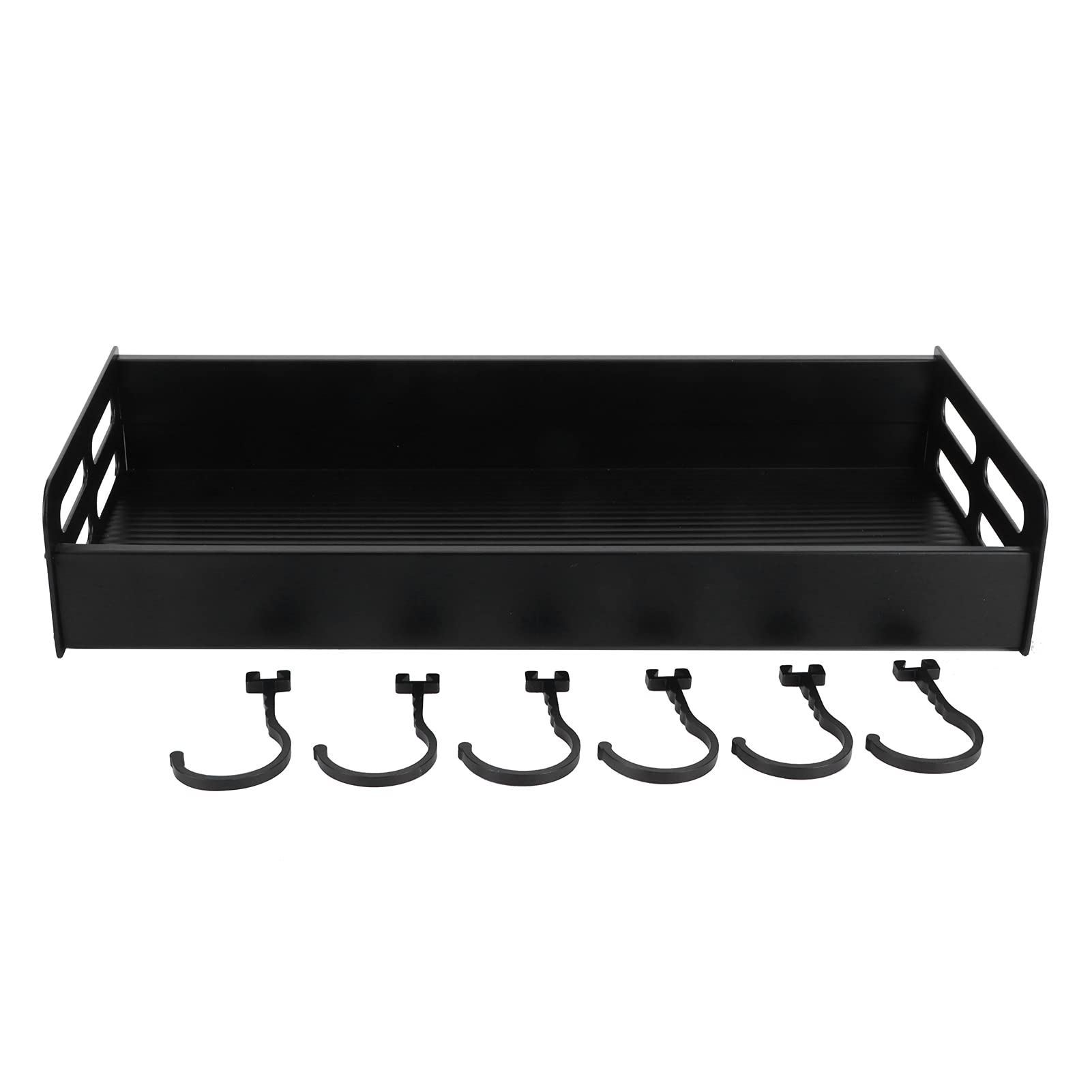 Stainless Steel Spice Rack Organizer - Wall Mounted Space Saving Kitchen Seasoning Shelf for Pantry, Cabinet & Countertop | Perfect for Organizing Spices, Jars & Condiments in Small Kitchens