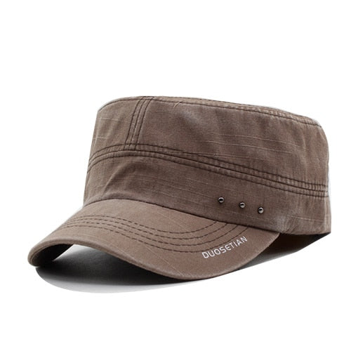 Men's & Women's Adjustable Cotton Baseball Cap - Snapback Flat Blank Sun Hat for Outdoor Sports & Casual Wear | Bone Brand Planas Casquette