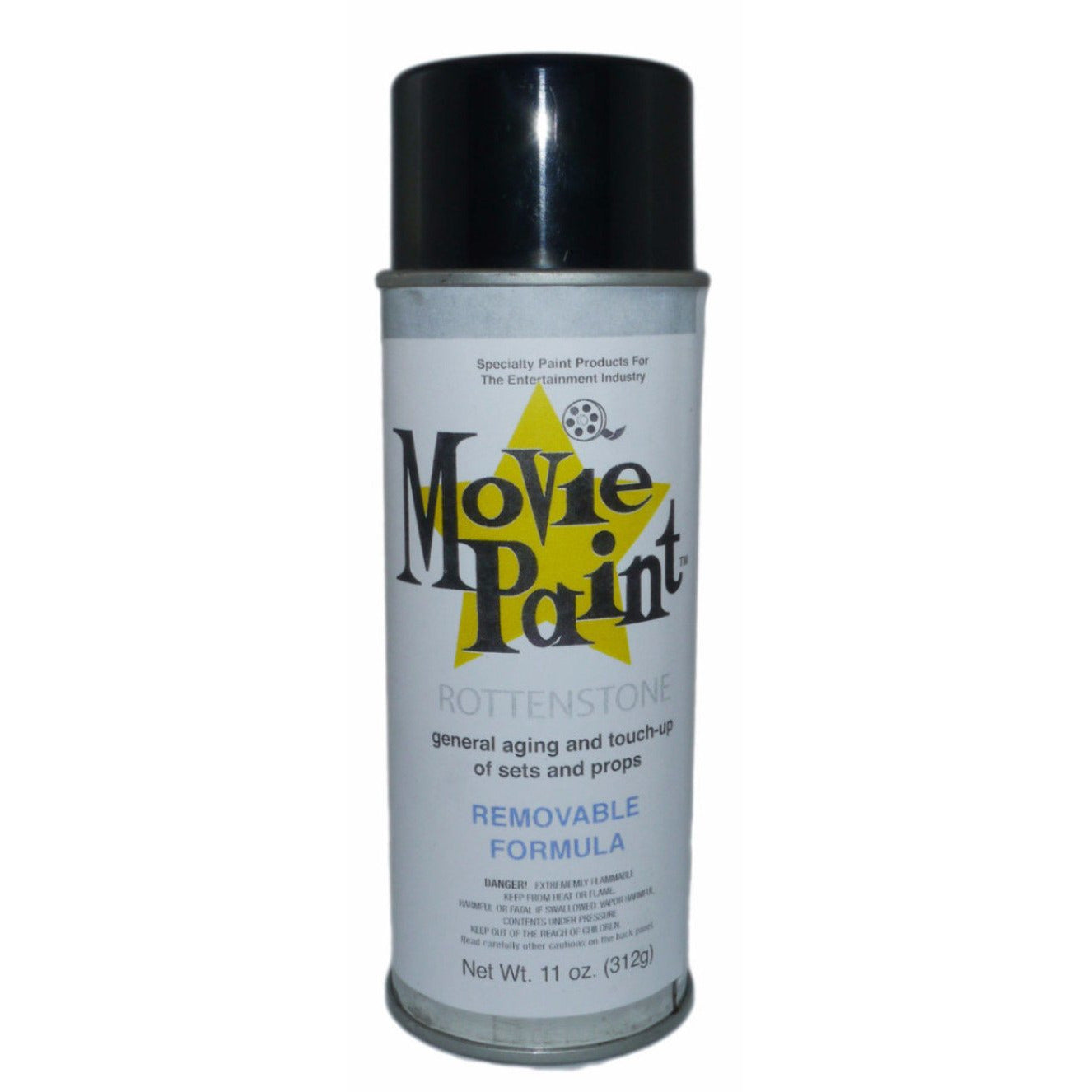 MOVIE PAINT Aerosol Spray (11 oz) - Professional Prop & Set Design Paint for Film, Theater, and Cosplay - Matte Finish for Realistic Effects