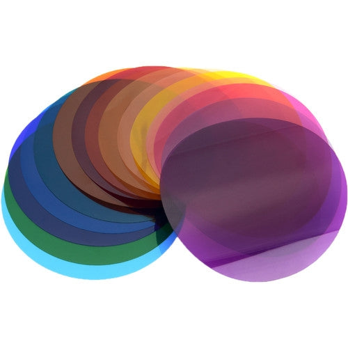 Godox Color Effects Gel Filter Set for Round Flash Heads - Perfect for Photography, Videography & Studio Lighting Effects