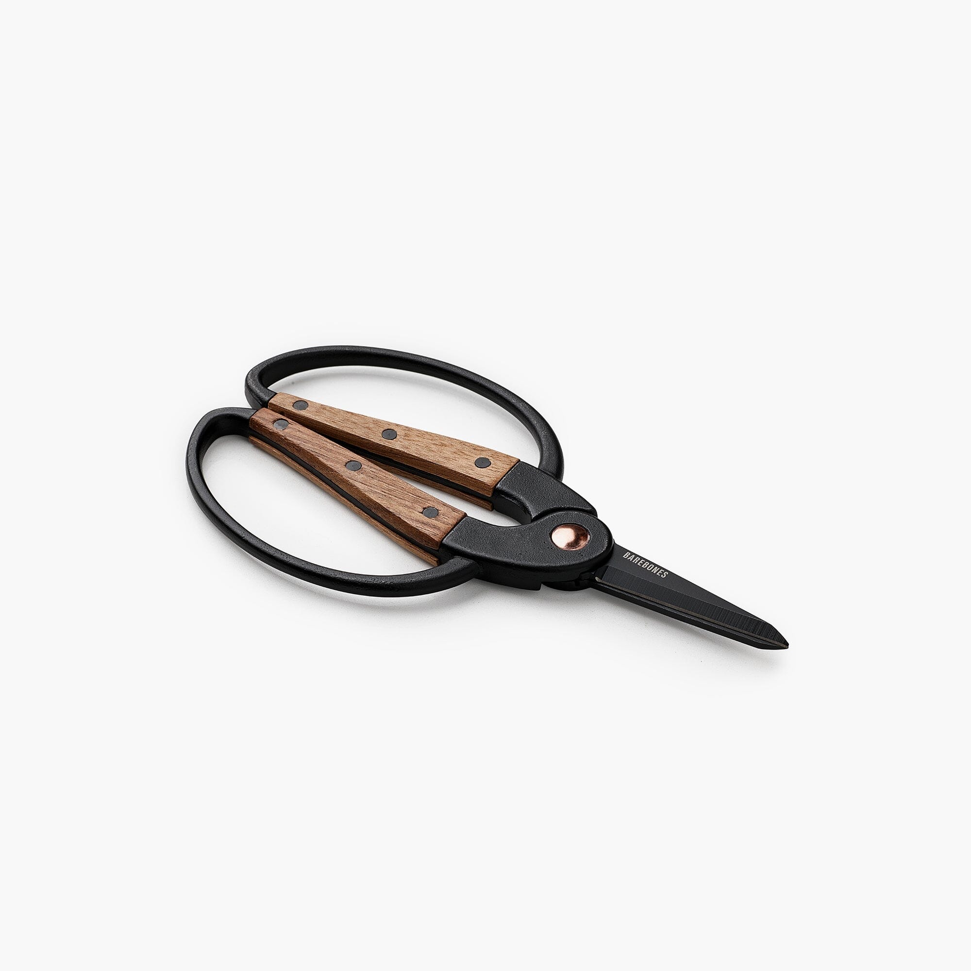 Premium Walnut Garden Scissors - Heavy Duty Pruning Shears for Gardening, Trimming, and Harvesting - Perfect for Fruits, Herbs, and Flowers