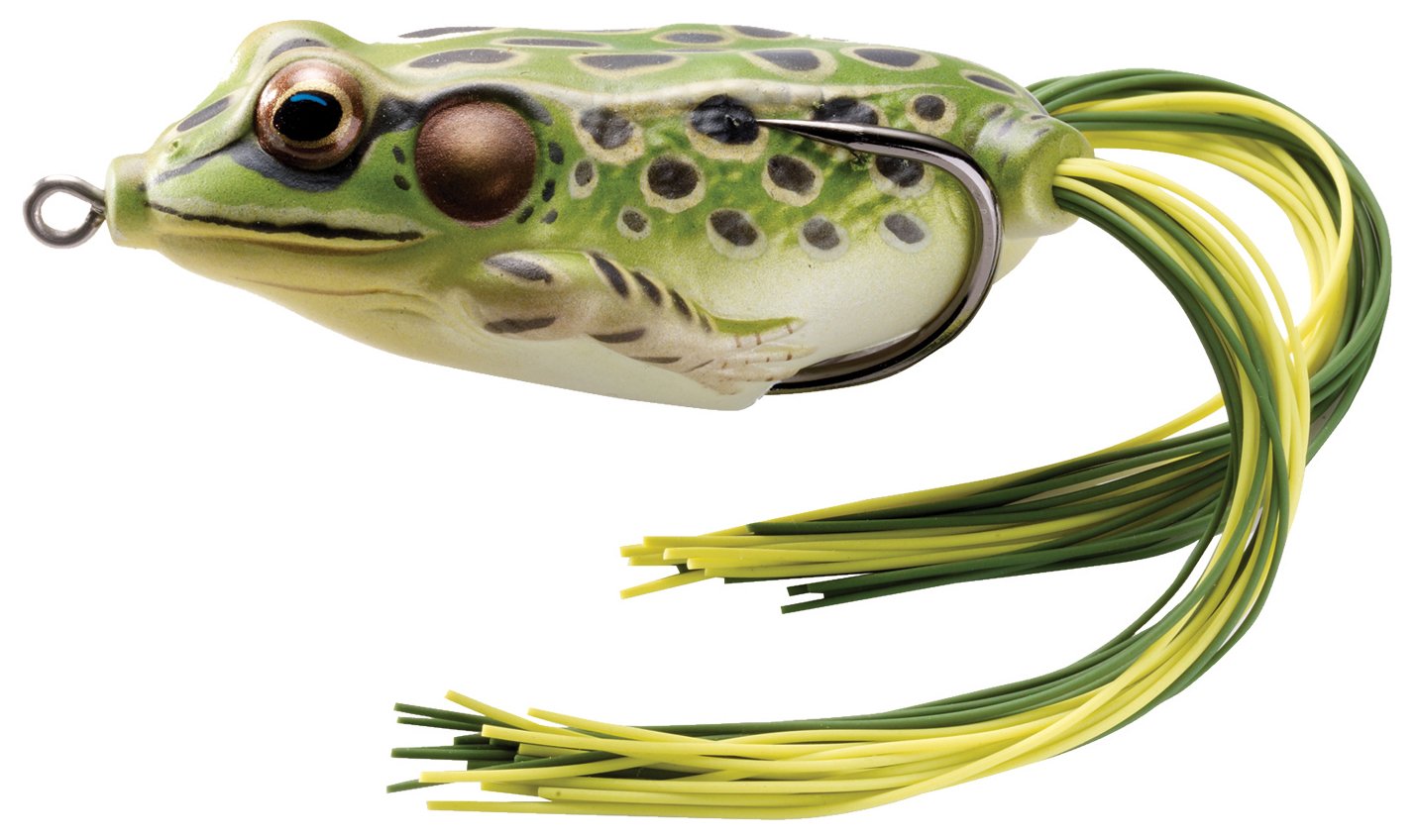 LiveTarget Hollow Body Frog - Topwater Bass Fishing Lure for Weedless Frog Fishing in Ponds & Lakes - Perfect for Heavy Cover & Shallow Water Bass Fishing