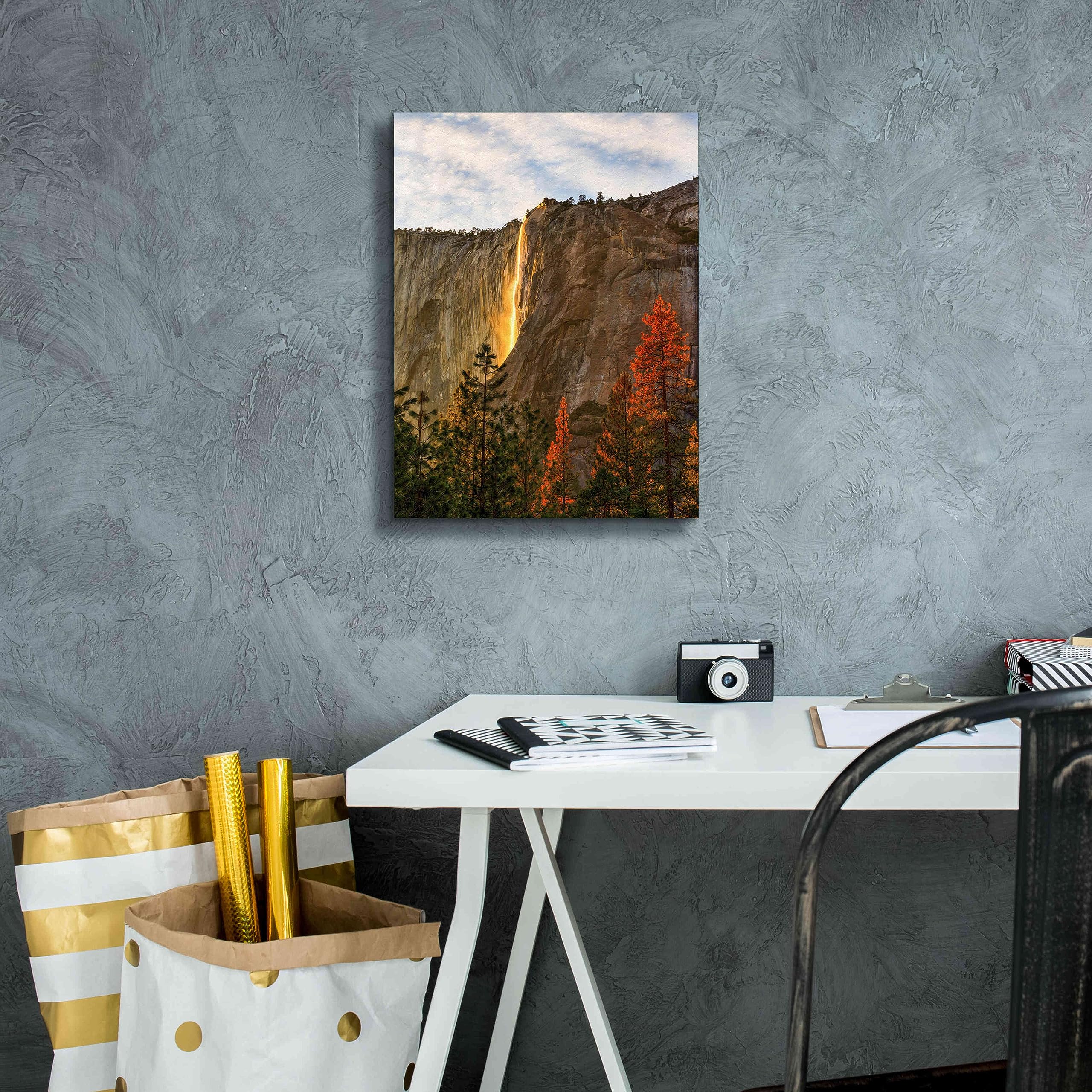 The Lost Fire by Ann Gordon - 12x16 Giclee Canvas Wall Art for Living Room, Bedroom & Office Decor