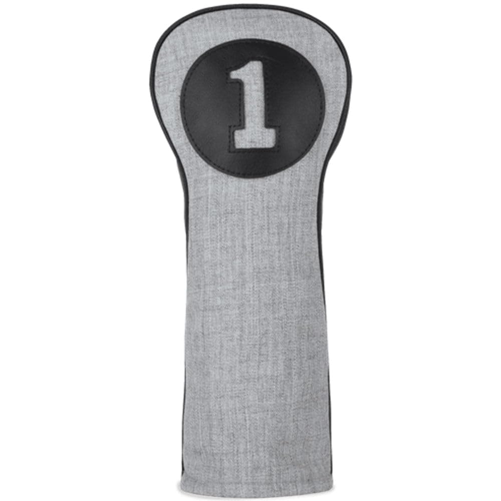 Premium Titleist Heather & Leather Microfiber Driver Headcover - Handcrafted Golf Club Cover for Men & Women - Perfect for Golf Course & Driving Range Use