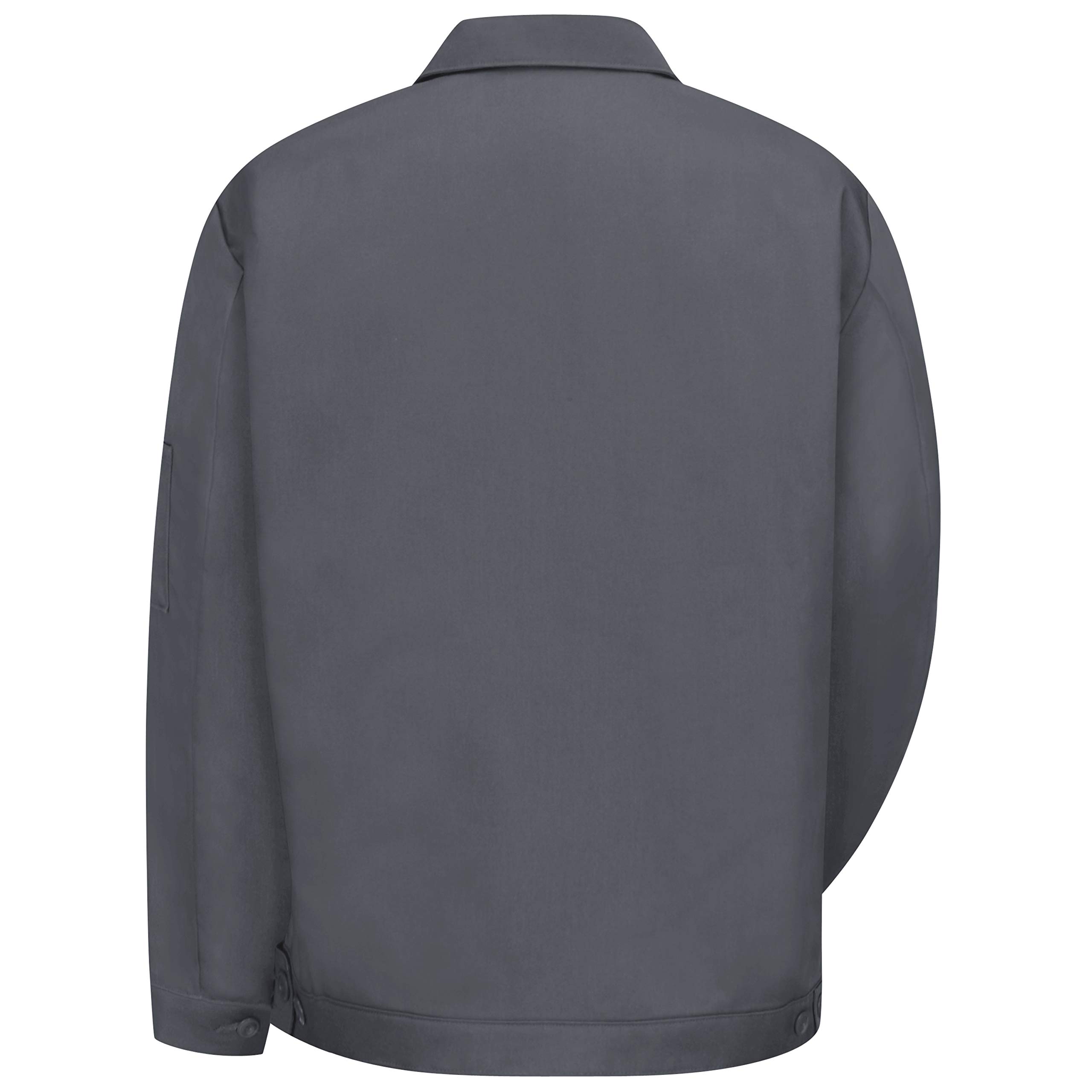 Red Kap Men's Slash Pocket Jacket - Durable Workwear with Multiple Pockets for Tools & Essentials | Ideal for Construction, Outdoor Work & DIY Projects