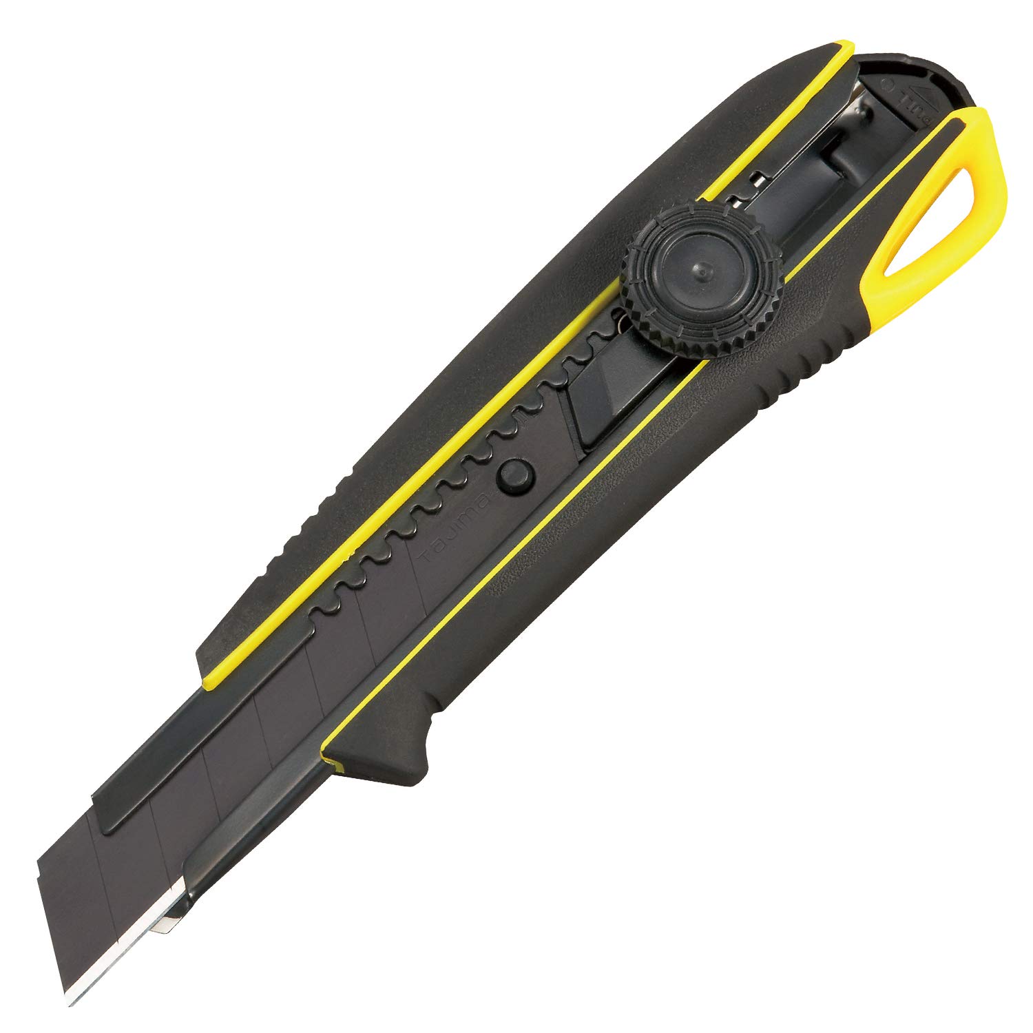 Tajima DC-561 Professional Utility Knife with Dial Lock - Heavy Duty Retractable Box Cutter for Construction, Warehouse, and Office Use