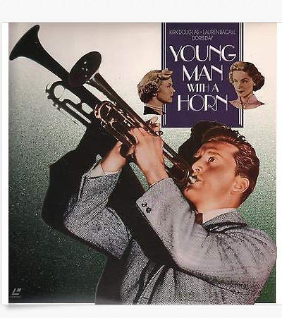 Laser Disc Movie - Young Man With A Horn (Extended Play) - Classic Jazz Film for Collectors & Movie Enthusiasts - Perfect for Home Theater & Vintage Entertainment