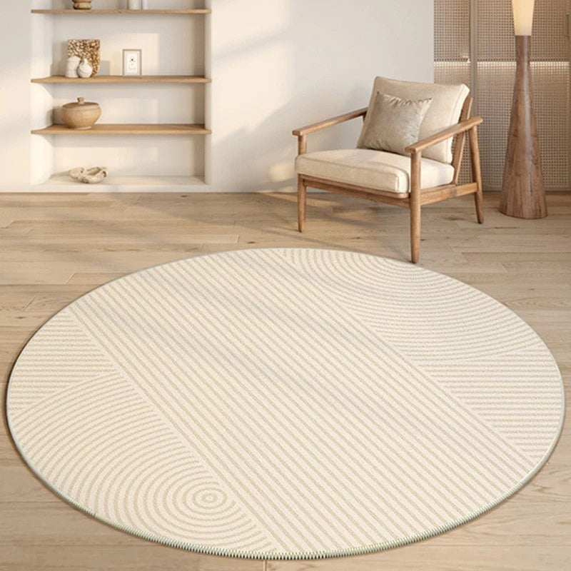 Luxury Celia Velvet Geometric Textured Waterproof Area Rug for Living Room, Bedroom & Dorm - Soft Non-Slip Floor Mat for Home Decor, Cozy Comfort Underfoot