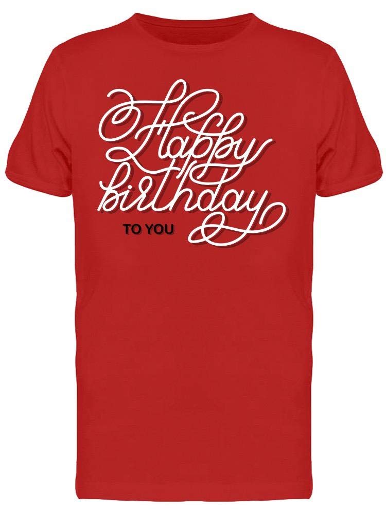 Smartprints Custom Birthday T-Shirt for Men - Personalized Gift for Him, Parties & Celebrations
