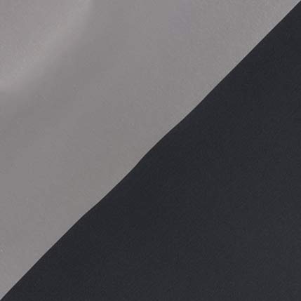 Black W/ Silver Foil