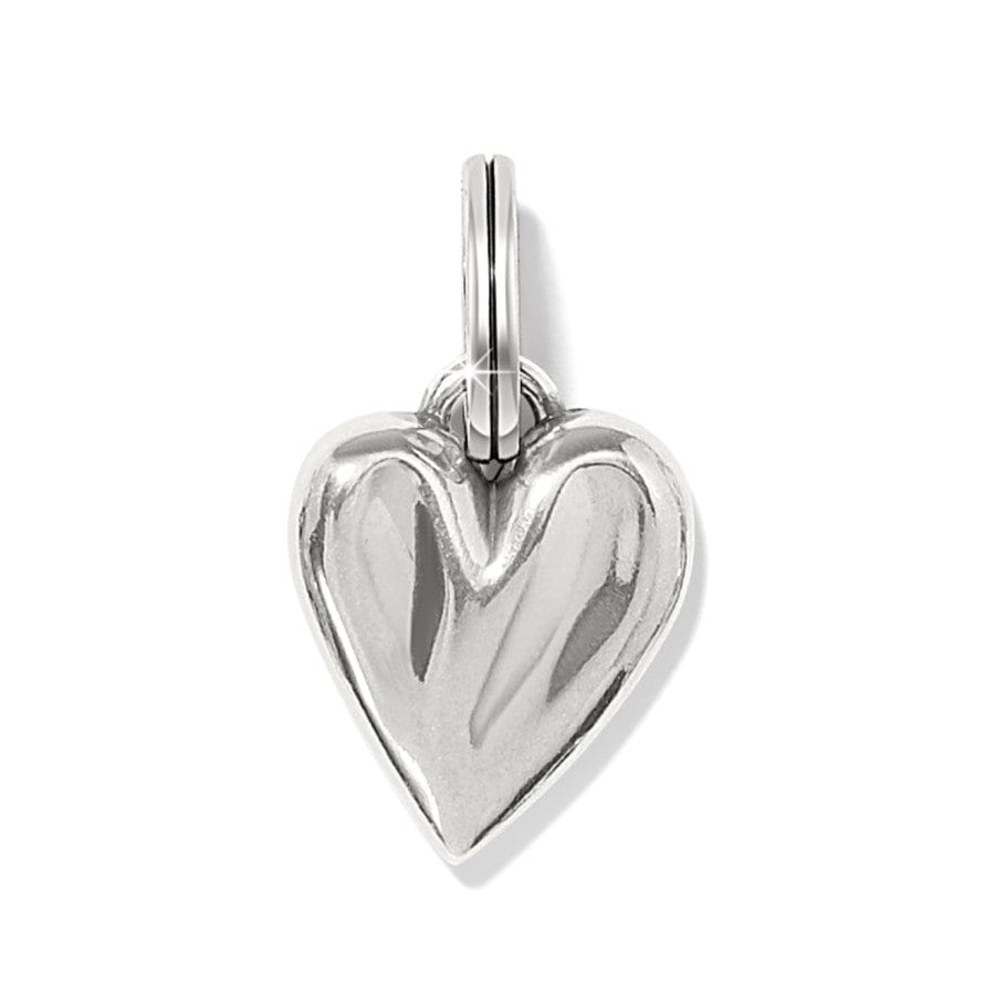 Cascade Heart Charm Necklace - Elegant Silver Pendant for Women | Perfect for Valentine's Day, Anniversary & Romantic Gifts