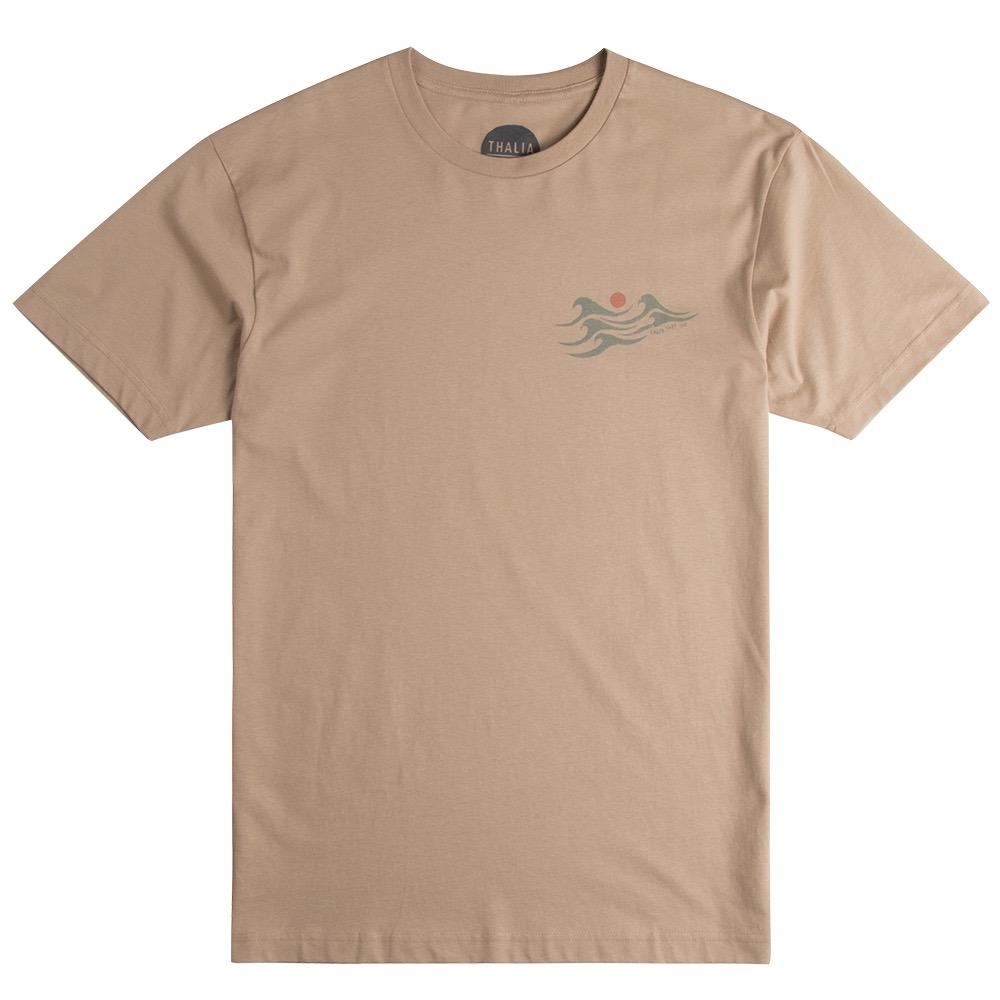 Thalia Surf Western Lines Men's T-Shirt - Stylish Casual Tee for Surfing, Beach & Everyday Wear