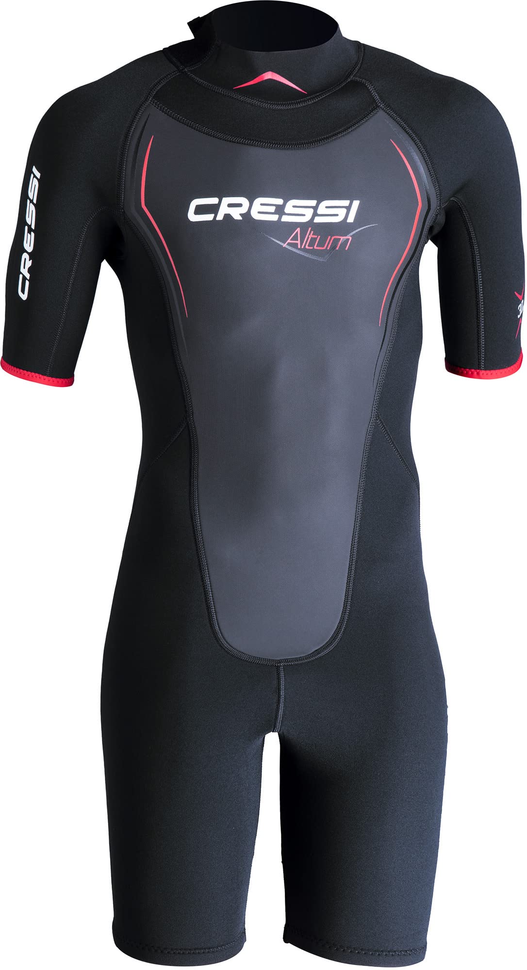 Cressi 3mm Neoprene Shorty Wetsuit for Men & Women - Snorkeling, Scuba Diving & Water Sports - Comfortable & Flexible Thermal Protection