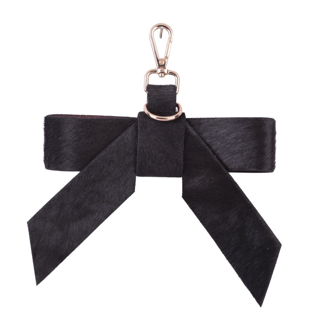 Calf Hair Bow Charm - Elegant Hair Accessory for Women | Perfect for Weddings, Parties & Everyday Wear | Ships July 21