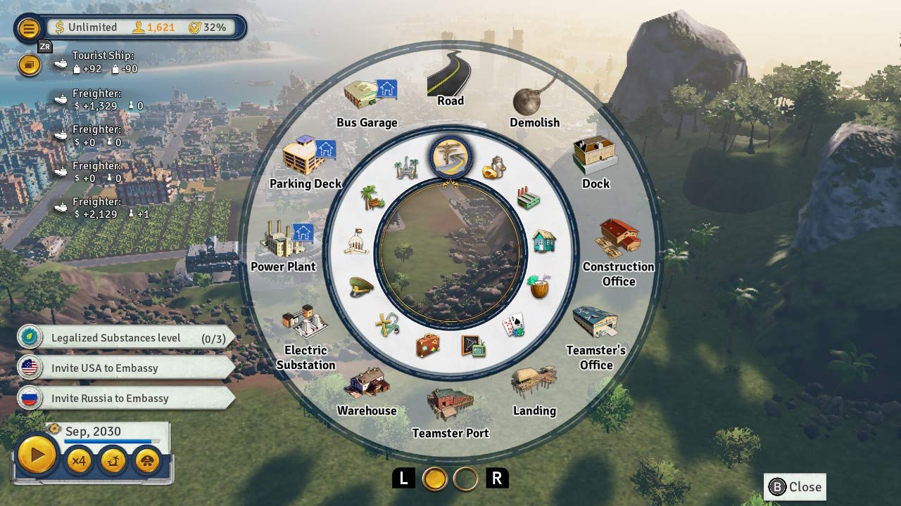 Tropico 6 - Nintendo Switch Game | Dictator Simulation & City Building Strategy | Perfect for Home Entertainment & Travel Gaming