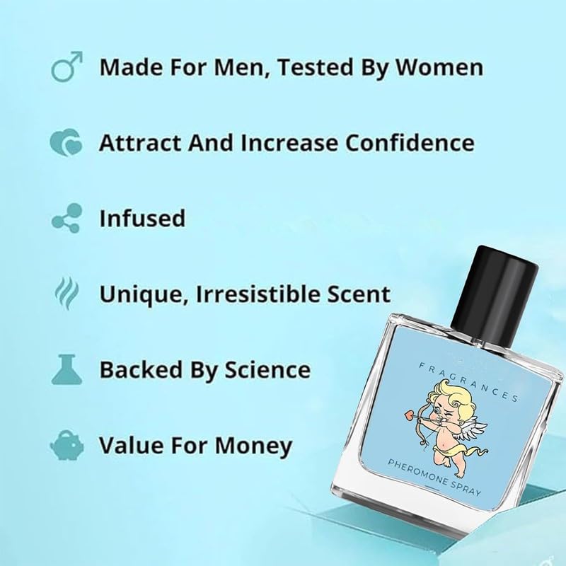 2.0 Charm Pheromone Cologne for Men - Hypnotic Fragrance with Long-Lasting Scent (2 Pack) | Attract Women, Date Night, Special Occasions & Confidence Boost