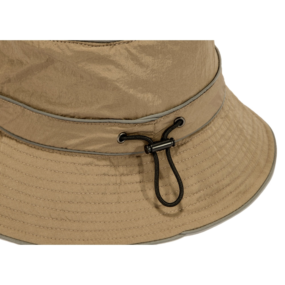 FORKICKS Waterproof Bucket Hat for Men & Women - Khaki Outdoor Sun Protection for Hiking, Fishing, and Beach Activities