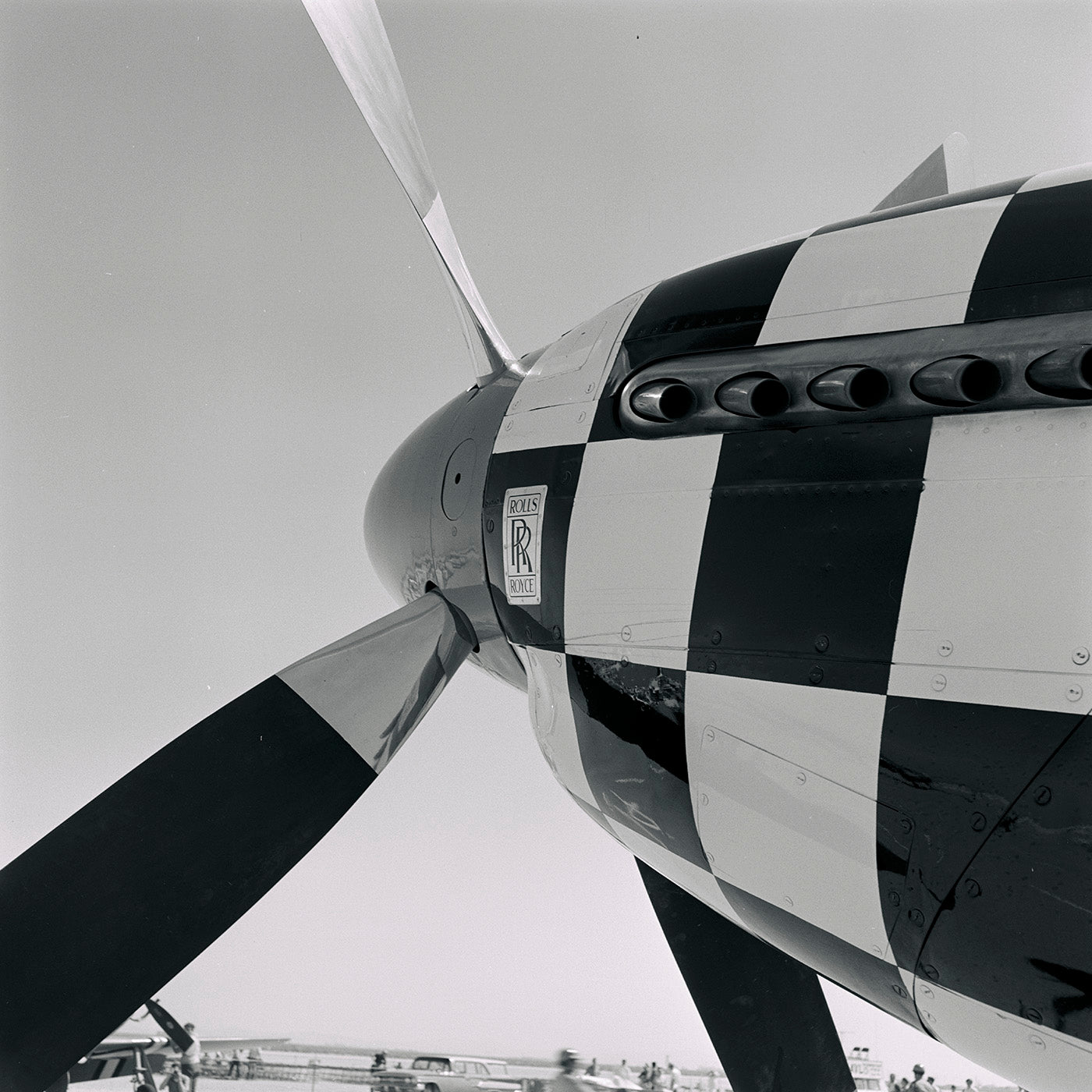 Vintage 1965 California Sports Car Club Air Show Photos - Classic Racing & Aviation Memorabilia - Perfect for Car Enthusiasts, History Buffs & Wall Art Decor