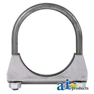 A&I Products CLAMP MUFFLER PART NO: A-83913780 - Exhaust System Clamp for Automotive Repair & Maintenance - Perfect for Trucks, Cars, and SUVs