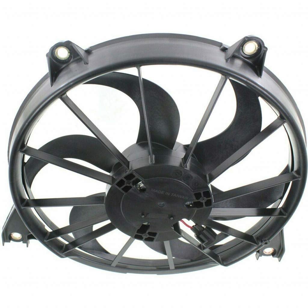 2009-2017 Dodge Journey 3.6L Radiator Fan Assembly Replacement - Compatible with CH3115168 & 68102116AA - Perfect for Engine Cooling System Repair & Maintenance