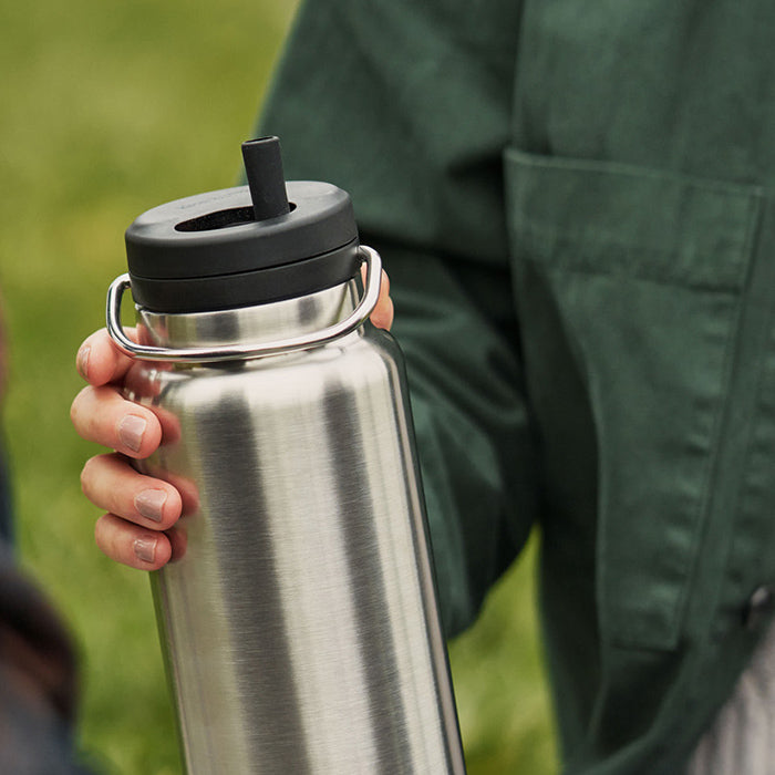 TKWide Twist Cap with Straw Kit - Reusable Water Bottle Lid for Sports, Travel & Outdoor Activities