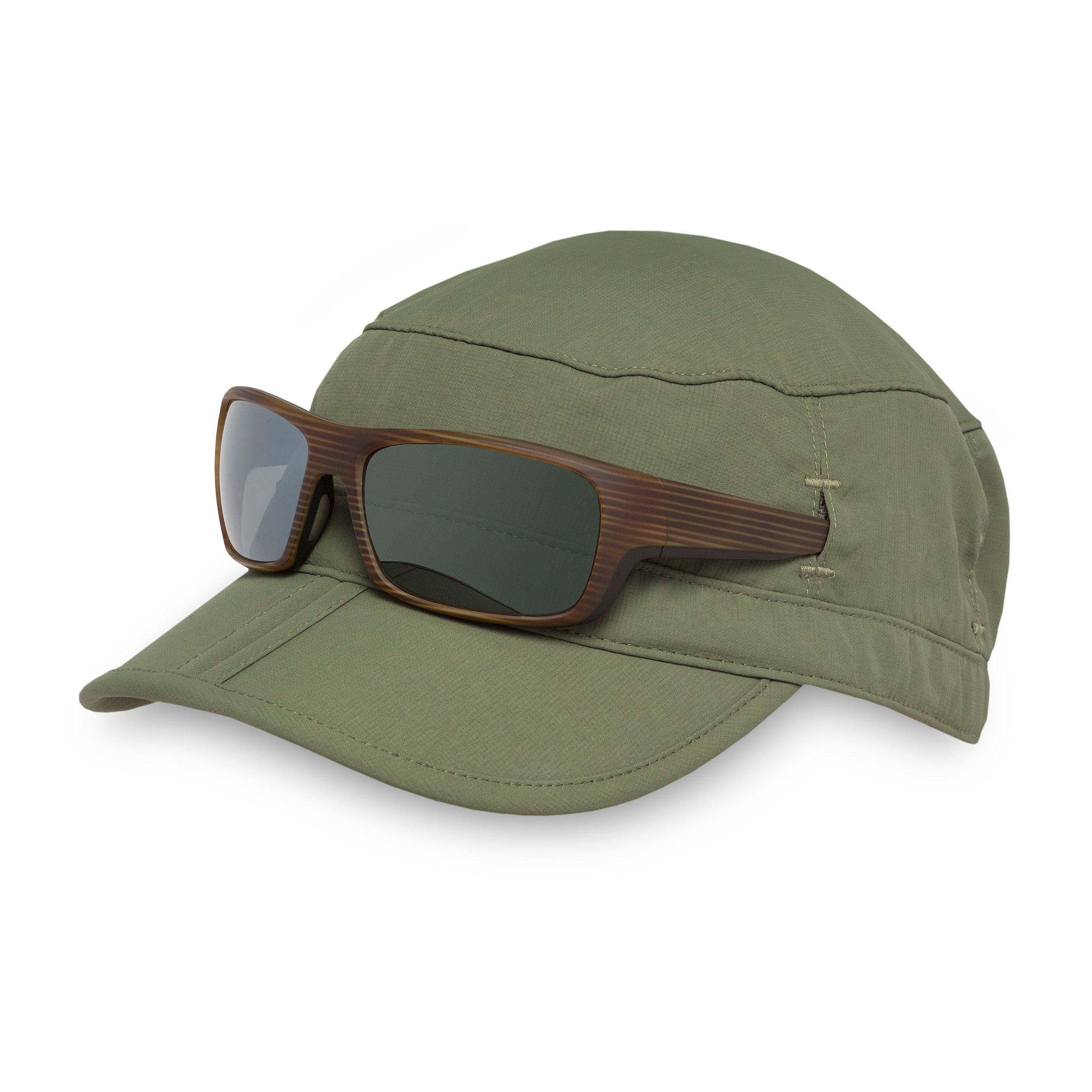 Sun Tripper Cap - UV Protection Sun Hat for Men & Women - Lightweight & Breathable for Outdoor Activities, Travel, Hiking, and Beach Vacations