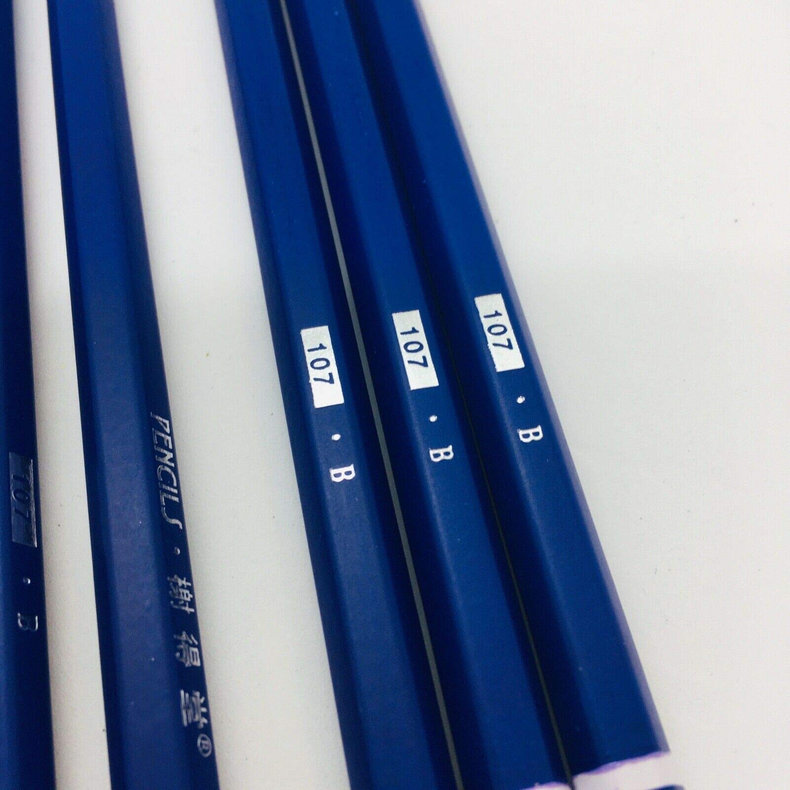 XDT#B 24-Piece Professional Drawing Pencil Set - Graphite Sketching & Shading Art Supplies for Beginners, Students & Artists - Perfect for Sketching, Shading, Portrait Drawing & Art Classes
