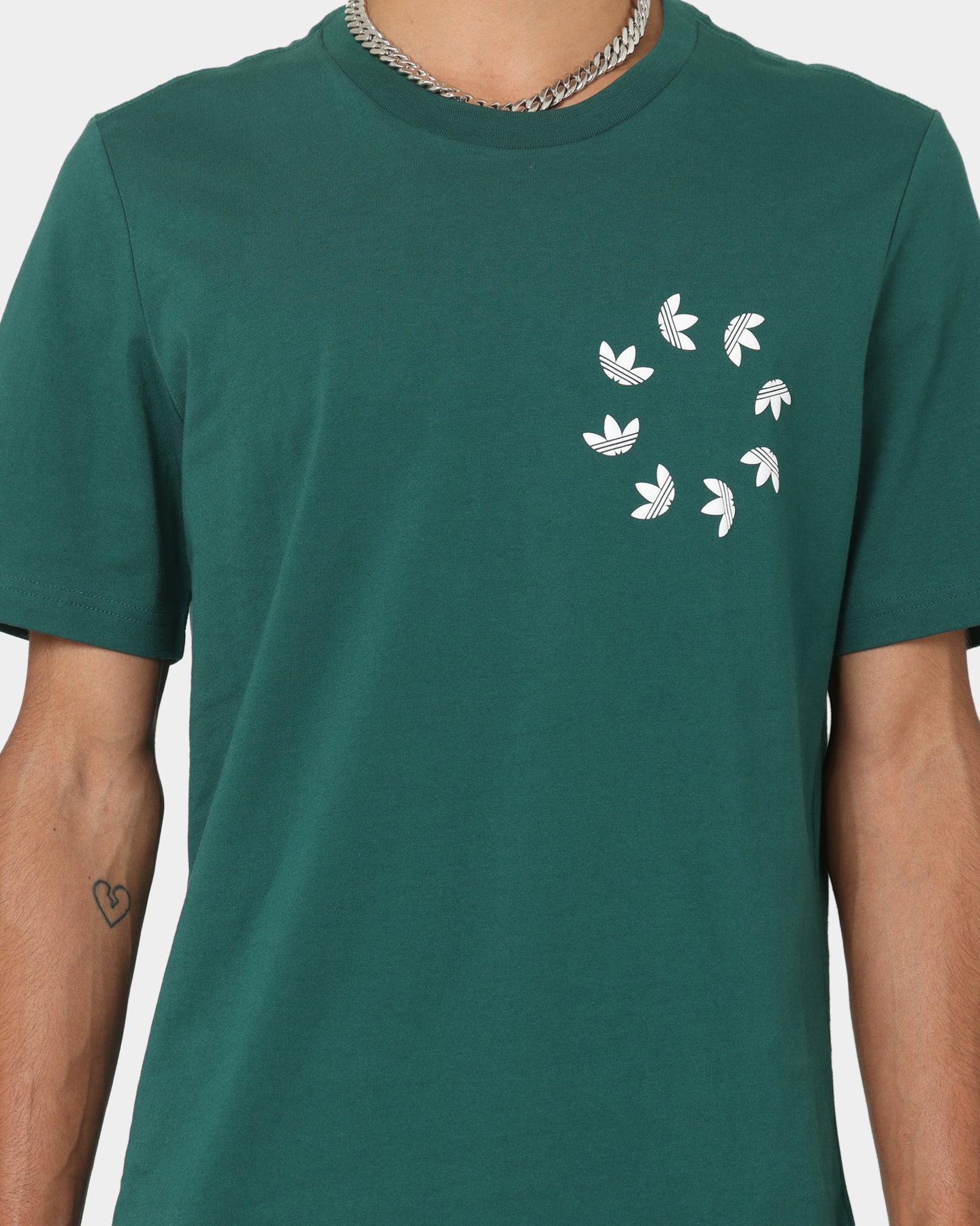 Adidas Bold T-Shirt for Men - Collegiate Green Athletic Tee | Gym, Running, Casual Wear