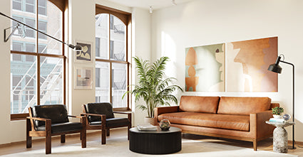 Zyon Sofa - Modern Comfortable Couch for Living Room, Bedroom & Office - Stylish Home Furniture for Relaxing & Entertaining