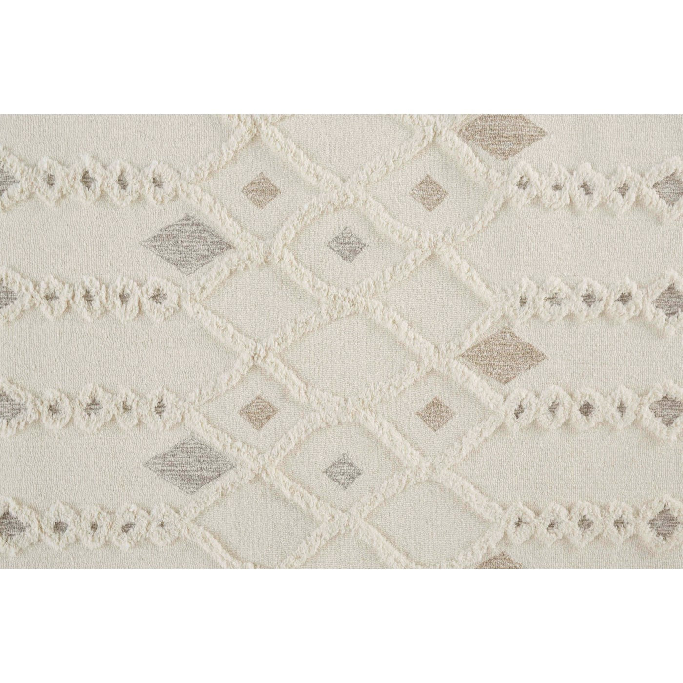 Anica Tufted Ivory Rug - Soft Plush Area Carpet for Living Room, Bedroom & Nursery - Home Decor Accent Rug for Cozy Spaces
