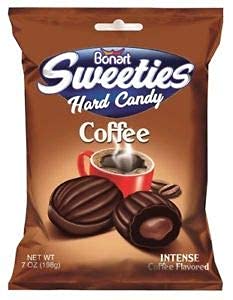 BONART SWEETIES Chewy Coffee Hard Candy - Pack of 2 | Delicious Coffee Flavored Candy for Office Snacks, Party Favors & Gift Baskets