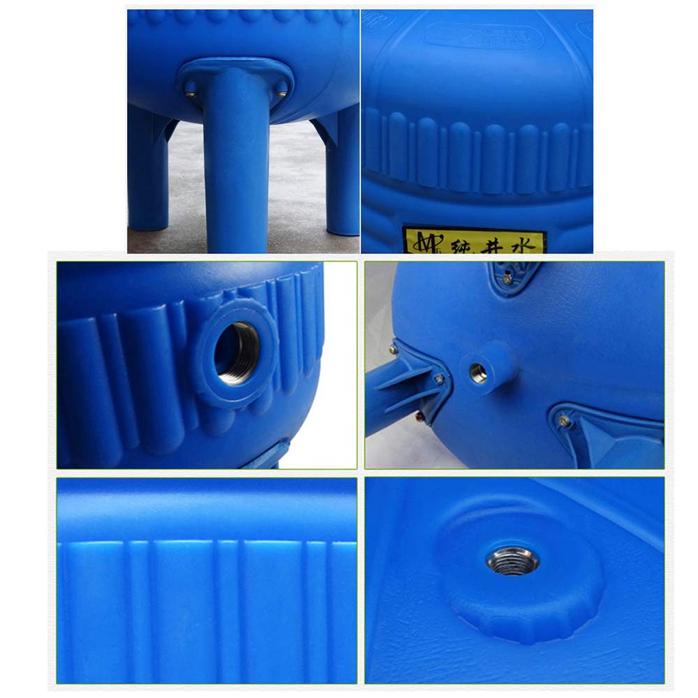Automatic PE Pressure Water Storage Tank for Household Tap & Well Water - Reverse Osmosis Expansion Tank, Home Water Supply & Pressurization System - Perfect for RO Systems, Residential Water Storage & Plumbing Applications